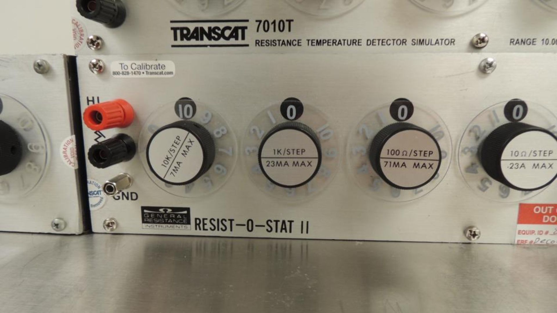 General Resistance Electronics; Lot: (2) General Resistance , Resist-0-Stat II model RDS 63-A, (1) - Image 4 of 10