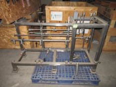Liquid Delivery Frame; Stainless Steel Liquid Delivery Frame. HIT# 2217535. Loc: Butler Bldg. #1.