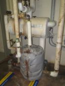 Tank & Pump; Lot: (1) 12" Dia. x 30"L Storage Tank with (1) Spirax Sarco H88x56648 Pump S/N 62377-