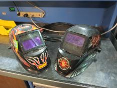 Auto Darkening Welding helmet.; Lot (Qty 2). HIT# 2123594. Loc: 1101-1 Maintance Shop. Asset