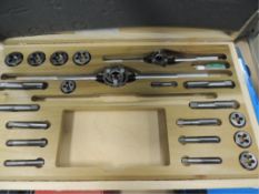 Hanson Blue Point Tap & Die; Lot: Hanson metric set incomplete 3mm to 24mm H E X, Blue Point TD9902A