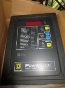 Square D CM-2350 Power Logic Circuit Monitor; with cart. HIT# 2123636. Loc: 1101-1 Mezz Maintance