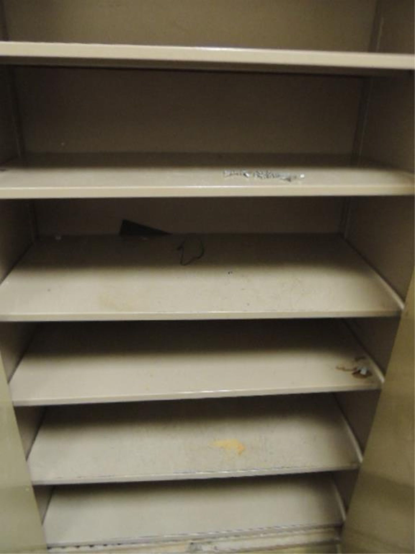 Protectoseal Storage cabinets; Lot: (2) Protectoseal two door storage cabinets and contents on - Image 4 of 9