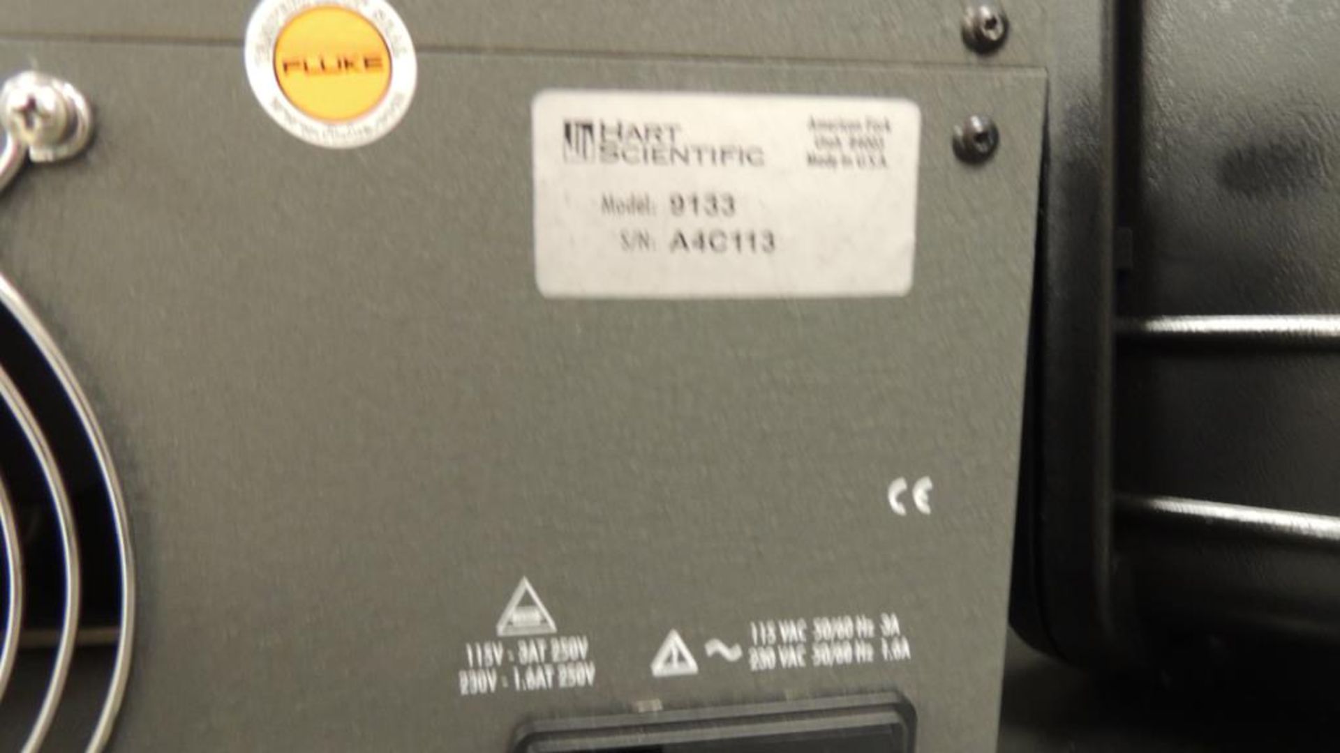 Hart Scientific 9133 Calibrator; Lot: (3) portable Hart infrared calibrator, 115v. (1) portable - Image 10 of 11
