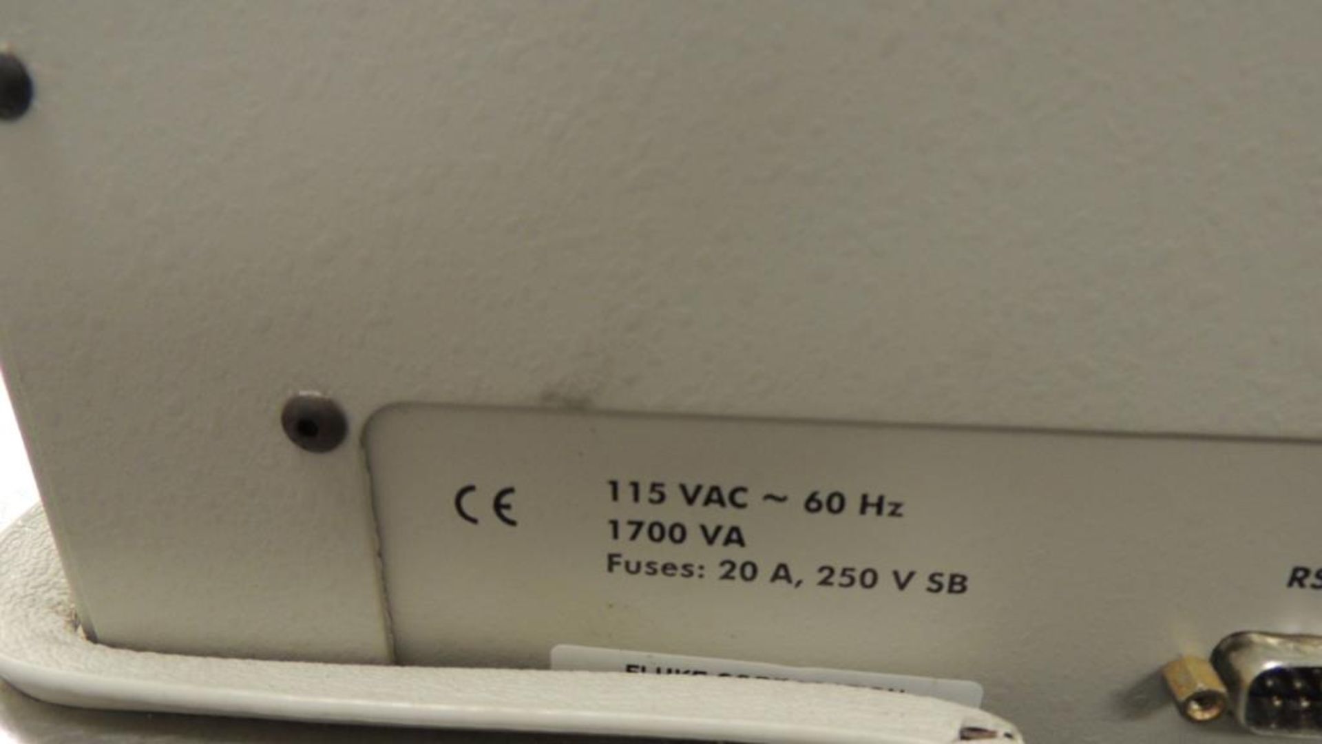 fluke 7380 Bath; high precision ultra low temp calibration bath on cart, 110v 40hz. HIT# 2226598. - Image 6 of 11