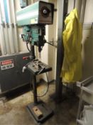 Powermatic 1150 Drill Press; 1/2" drill press on stand w/ Ridgid vise, Baldor 1/2hp electric motor