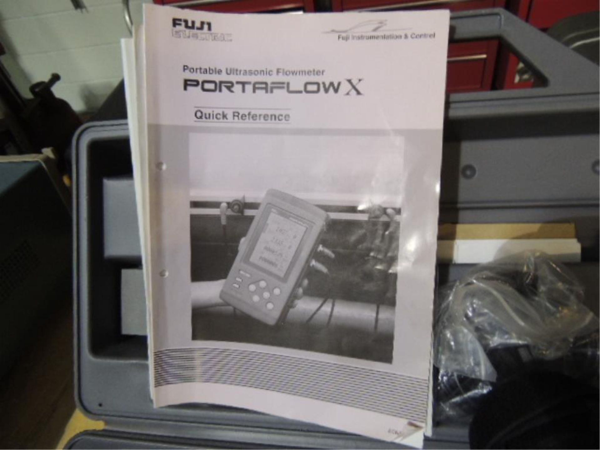 FUS1 Flowmeter; portable ultrasonic flowmeter. HIT# 2192582. Training Loc: . Asset Located at 64 - Image 4 of 6