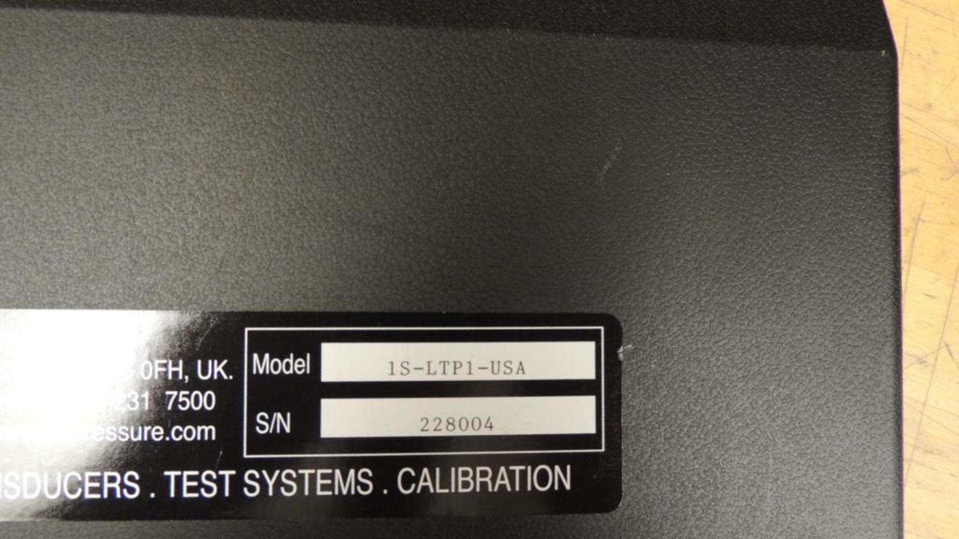 SI Pressure Instruments IS-LPT1-USA Calibrator; pressure test system. HIT# 2192782. Loc: 710. - Image 6 of 6