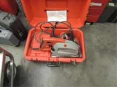 Milwaukee Saw; heavy duty 8" metal cutting saw, 120v. HIT# 2192436. Loc: 901 cage. Asset Located