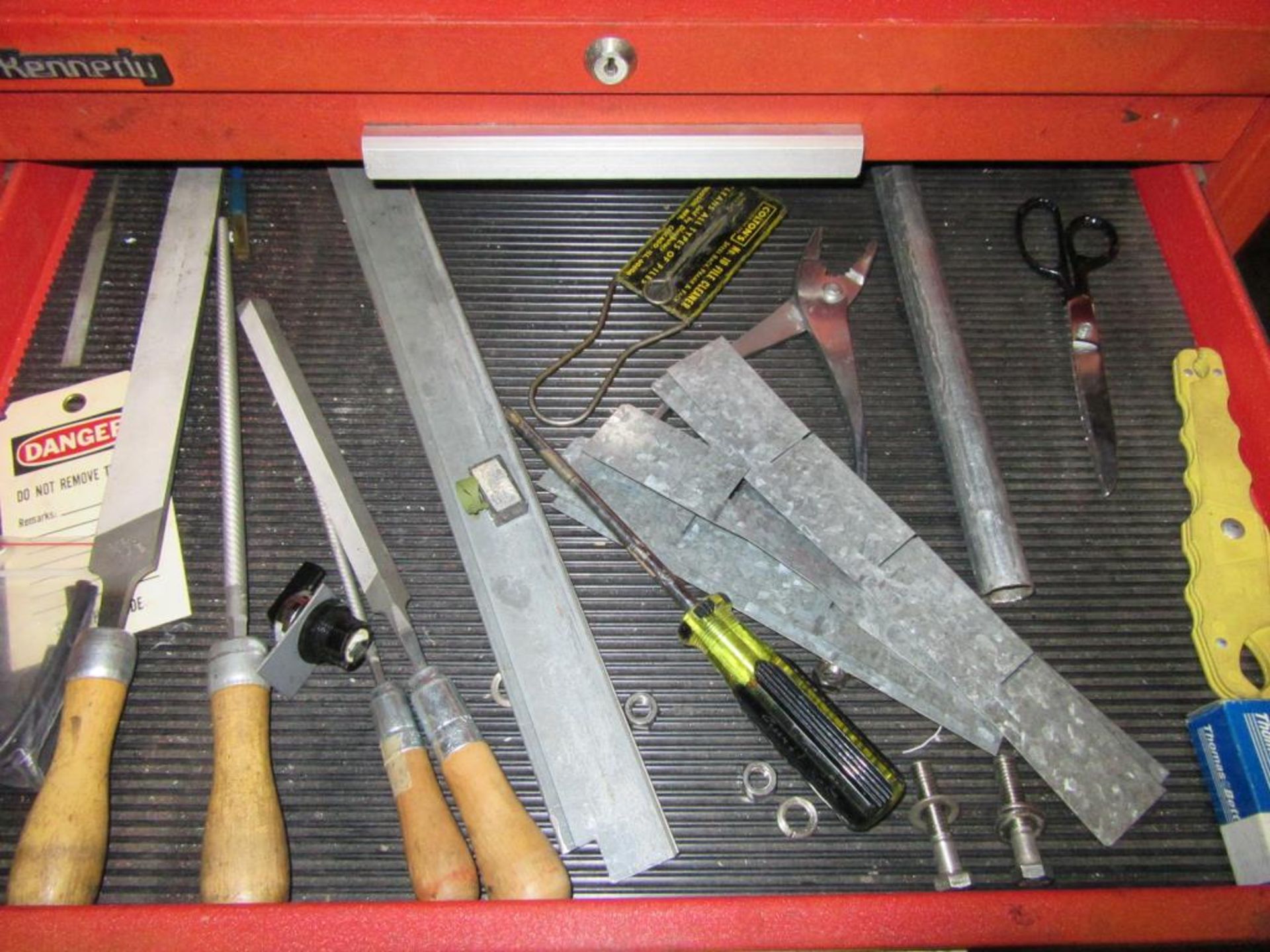 Kennedy Tool Cabinet; 7-Drawer (Plus Locked Side Drawers - No Key) Portable Tool cabinet with Tool - Image 4 of 9