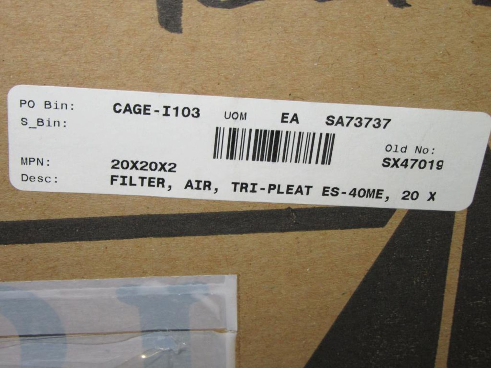 Air Filters; Lot: Contents of Pallet Racking Sections, Consisting of: Assorted Air Filters, Dust - Image 4 of 14