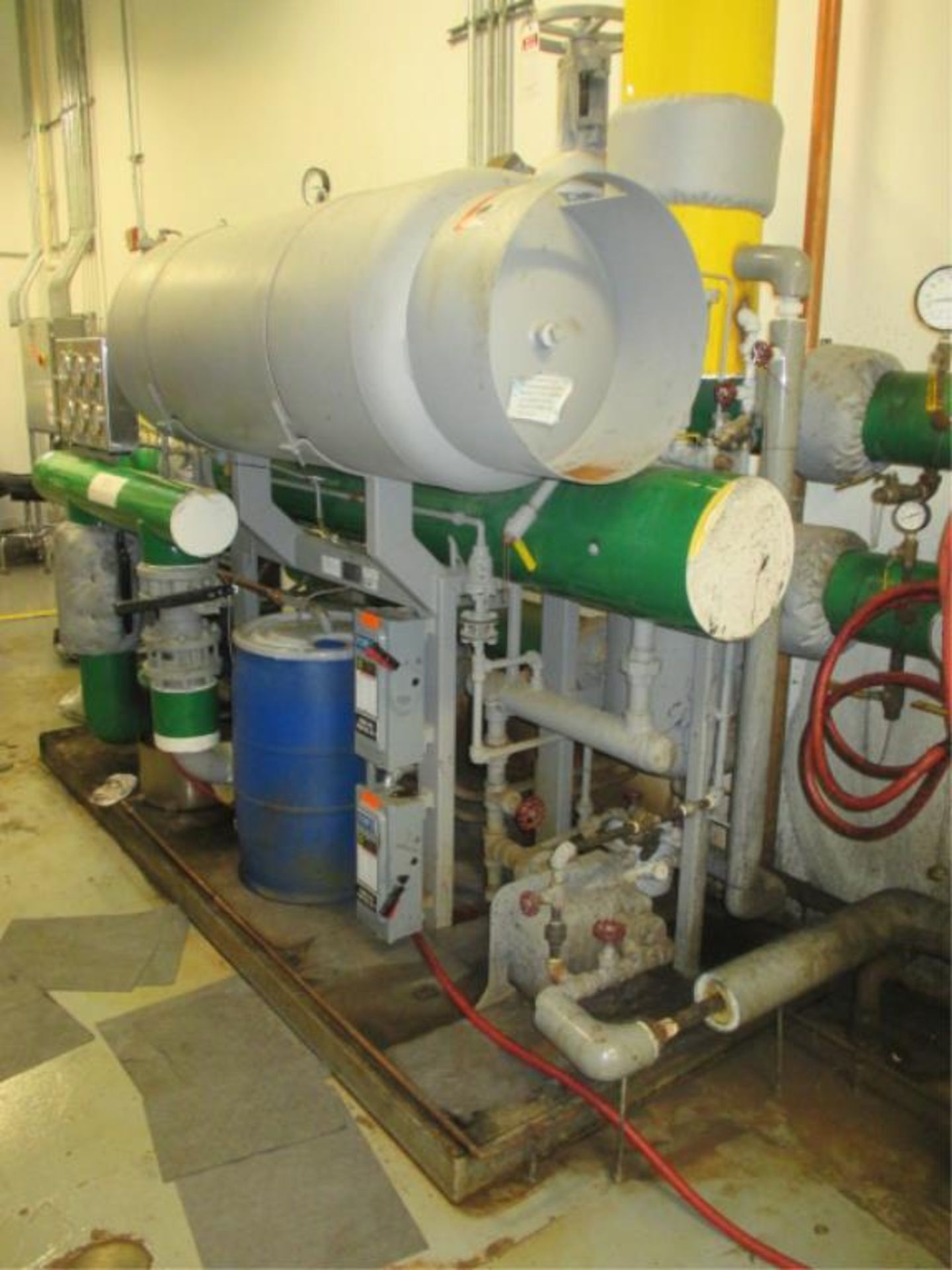 Bell & Gossett Heat Exchanger; Hot Propylene Glycol Heat Exchanger / Recirculator. HIT# 2223220.