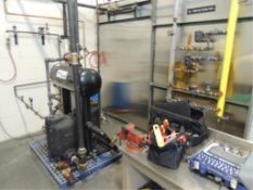 Spirax/sarco Steam pump system; used for training , mfg.1999, (2) A395 pressure powered pumps and