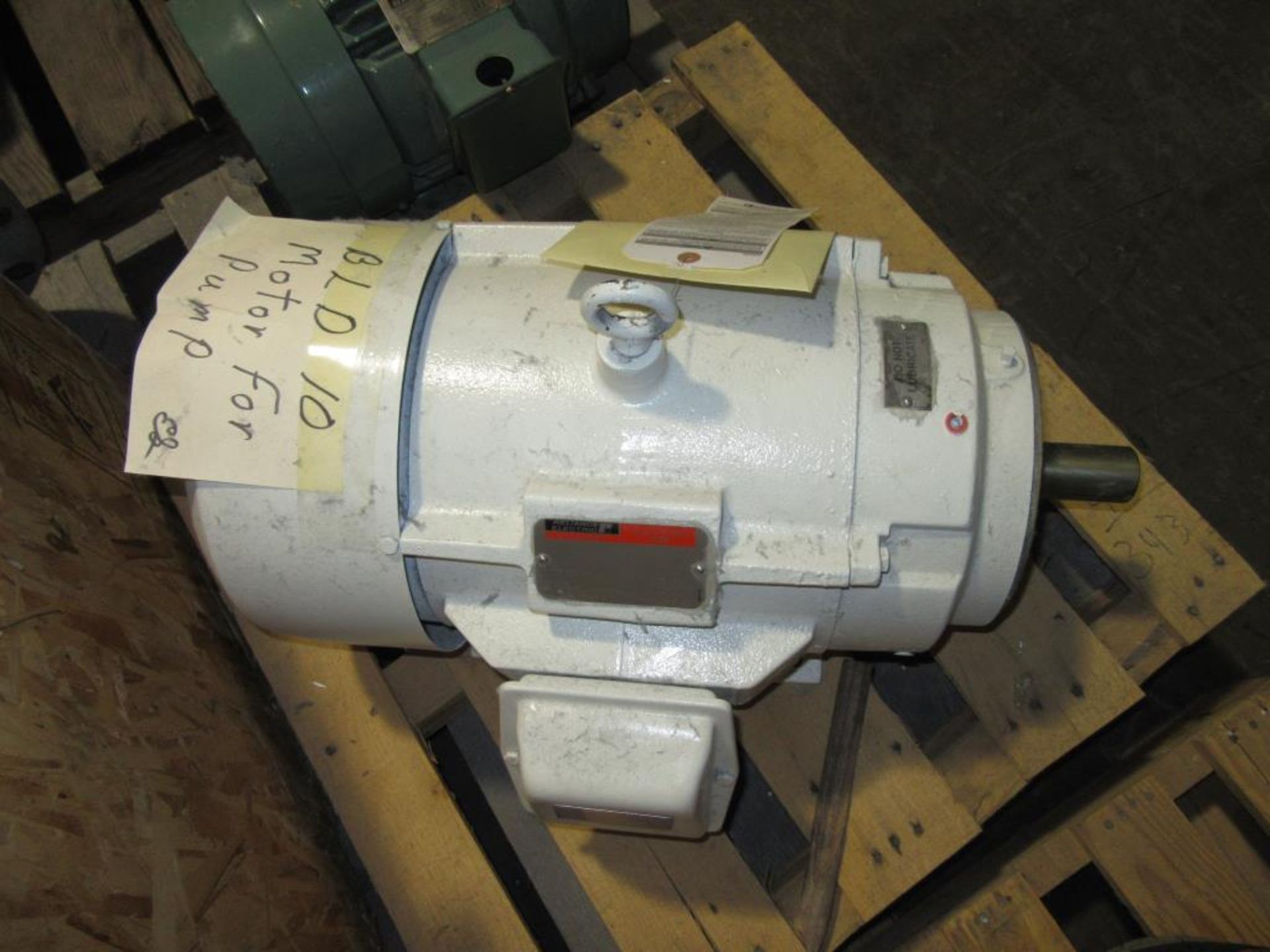 Motors; Lot: (3) Motors, Consisting of: (1) Reliance 15 HP 230/460V Frame 256TC, (1) Reliance 10 HP - Image 2 of 8