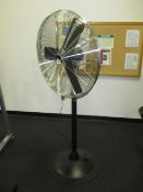 SMC SVFP30 Pedestal Fan; Pedestal Fan / Air Circulator, 30in. HIT# 2223083. Loc: 1301-1 Asset