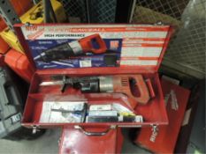 Milwaukee Sawzall; heavy duty high performance super sawzall , 110v. HIT# 2192433. Loc: 901 cage.