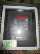 Square D CM-2350 Power Logic Circuit Monitor; with enclosure. HIT# 2123638. Loc: 1101-1 Mezz