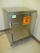 Rheem Cryo-Fridge LR 54 A-O-A Freezer; Stainless Steel Undercounter Freezer. HIT# 2223285. Loc: