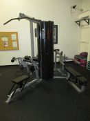 Life Fitness FIT 3 Multi-Gym; Strength Training Multi-Gym. Stack Weight: 210lbs, Dimensions: 102 x