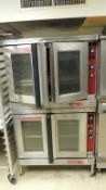 Blodgett Mark V Kitchen Eqp. Convection oven; double stack, 240v w/ Sq. D heavy duty shut off and