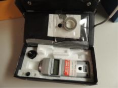 Shimpo DT-205B Tester; tachometer photo calibrated 0-18000 RPM. SN# 45209601. HIT# 2192403. Loc: 901