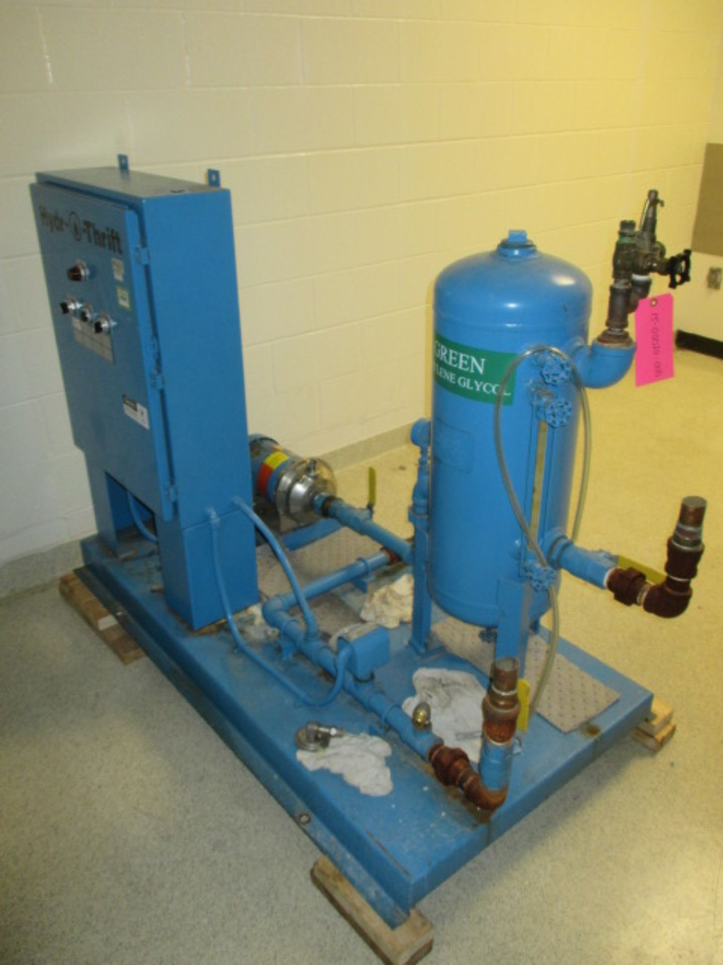 Newton Hydr-O-Thrift Cooling System; Cooling System Skid, Ethylene Glycol. HIT# 2223244. Loc: 1525-1