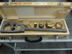 Durco Repair kit; pump repair kit. HIT# 2192449. Loc: 901 cage. Asset Located at 64 Maple Street,