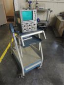 Tektronix 5111A Scope; storage oscilloscope front panel controls, cart included. HIT# 2192583.