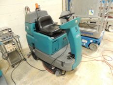 Tennant T7 Fast Floor machine; ride on 26" scrubber 1006.8 hours, Non GxP, includes Lestronic II
