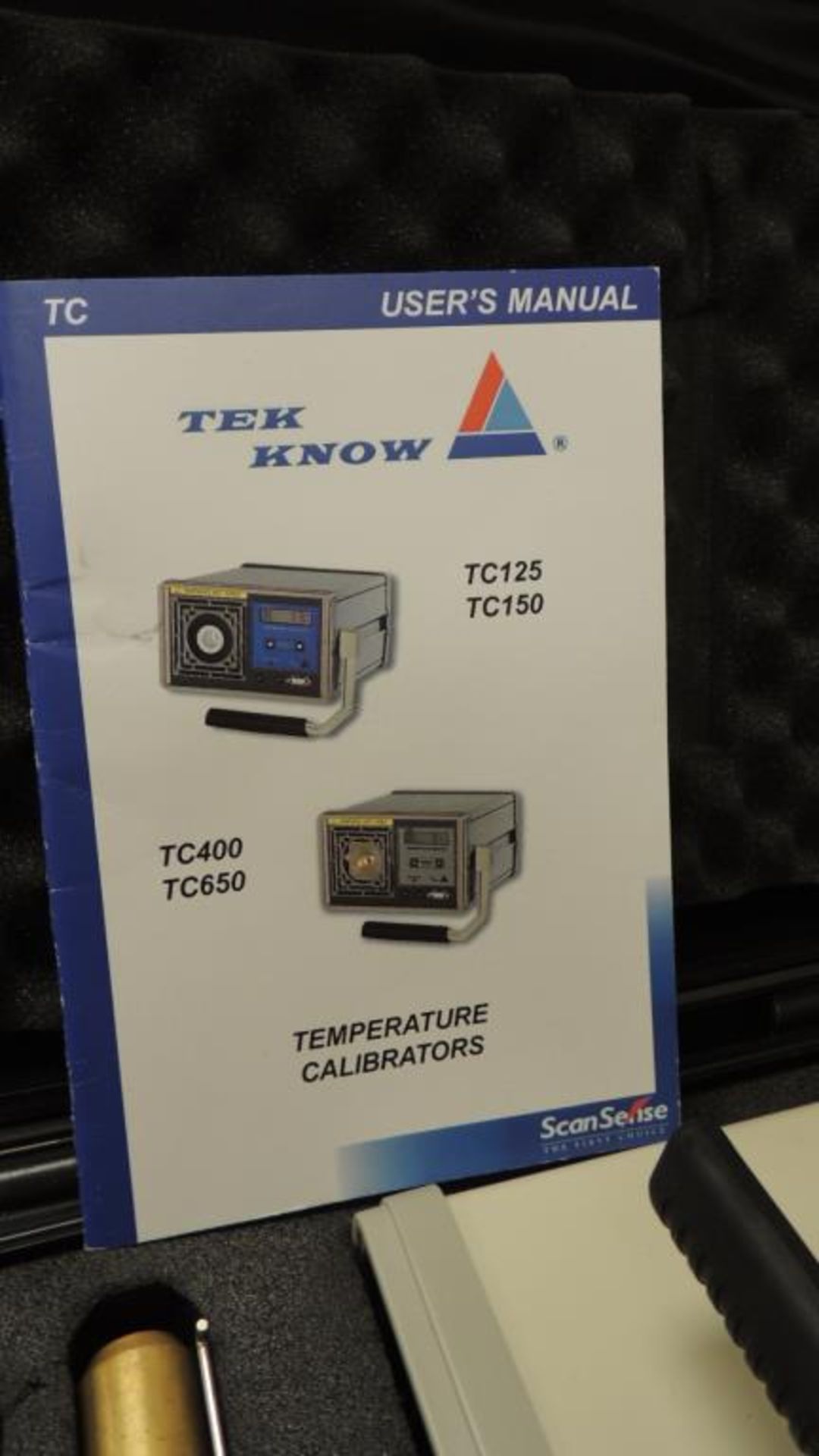 TEK KNOW TC400 Calibrator; temperature calibrator, Max. 400 C, 115v. HIT# 2226576. Loc: 710. Asset - Image 6 of 6