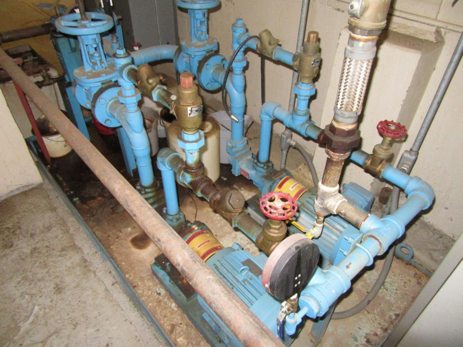 Coen Pump & Motor; Pump Skid with (2) Imo Pumps # 3545/098 (AA3G/NVPMFA162SC & (2) TECO Westinghouse - Image 4 of 4