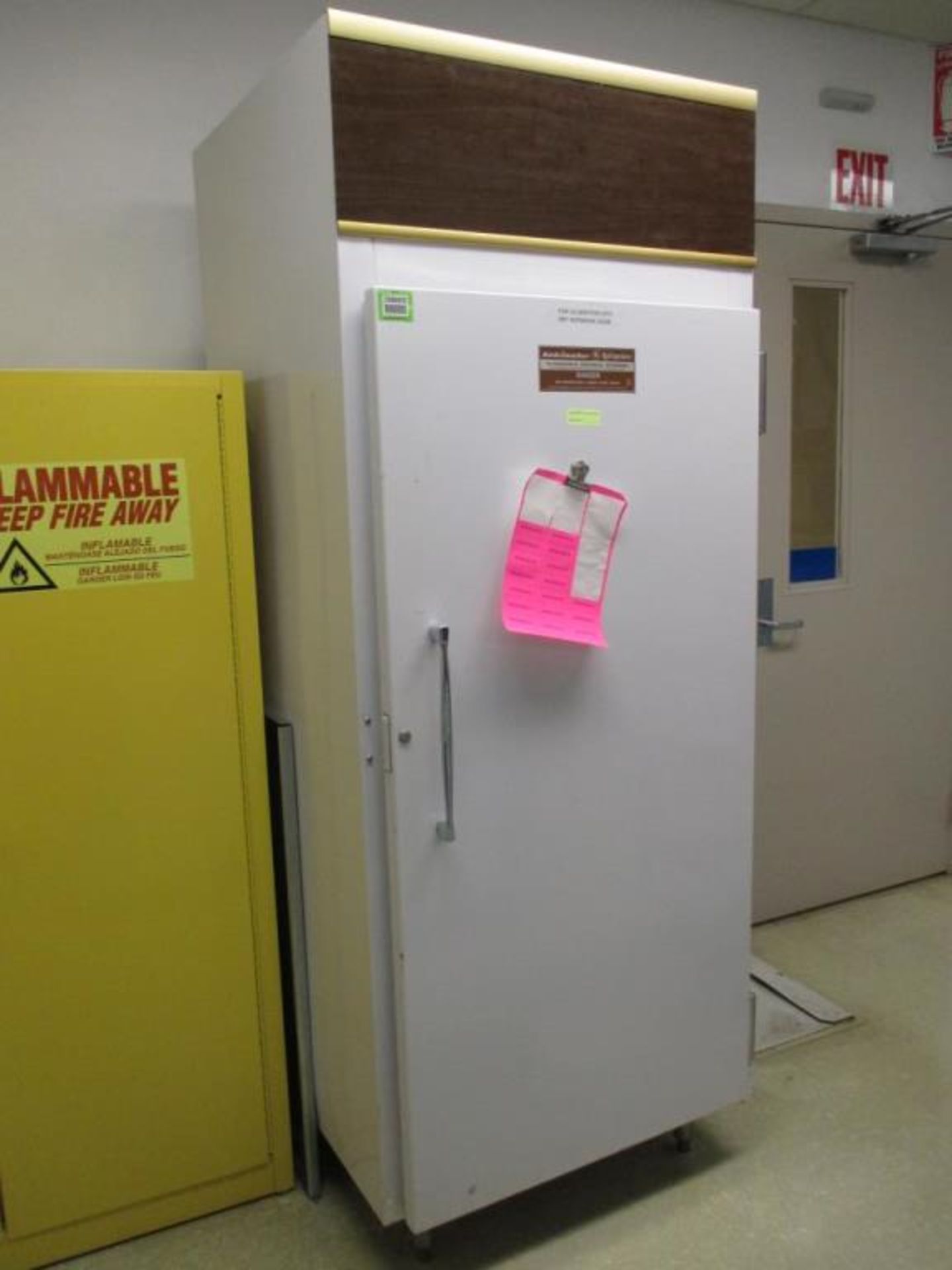Kelvinator Refrigerator; Flammable Storage Refrigerator. HIT# 2096926. Loc: # 313-1. Asset located
