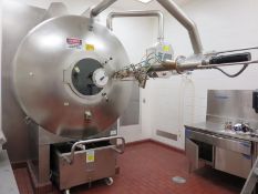 Glatt GC-X-1500 Glatt GCX-1500 Coating Pan; Used 60" Glatt Procoater Coating Pan, model GCX-1500,