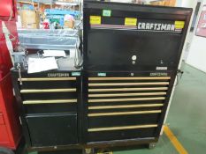 Craftsman Tool Boxes with Contents Need Pic of inside; Drawer top box, 8drawer rollaway bottom box &