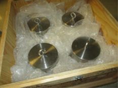 Troemner Calibration Weights; Lot: (4) 100kg Calibration Weights. HIT# 2223139. Loc: 2513-1 Asset