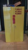 Justrite Flammable cabinet; liquid storage cabinet, 60gal. HIT# 2226614. Loc: 1307-1. Asset