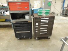 Kennedy Craftsman Tool box; Lot8:23 AM (2) tool boxes w/contents. Spark plugs, nuts, bolts, other