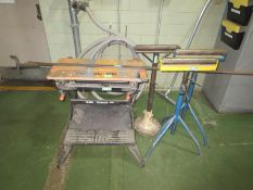 Support Stands, Clamp & Workmate; Lot (Qty 5) (3) Support stands, (1) 77" clamp, & (1) Workmate