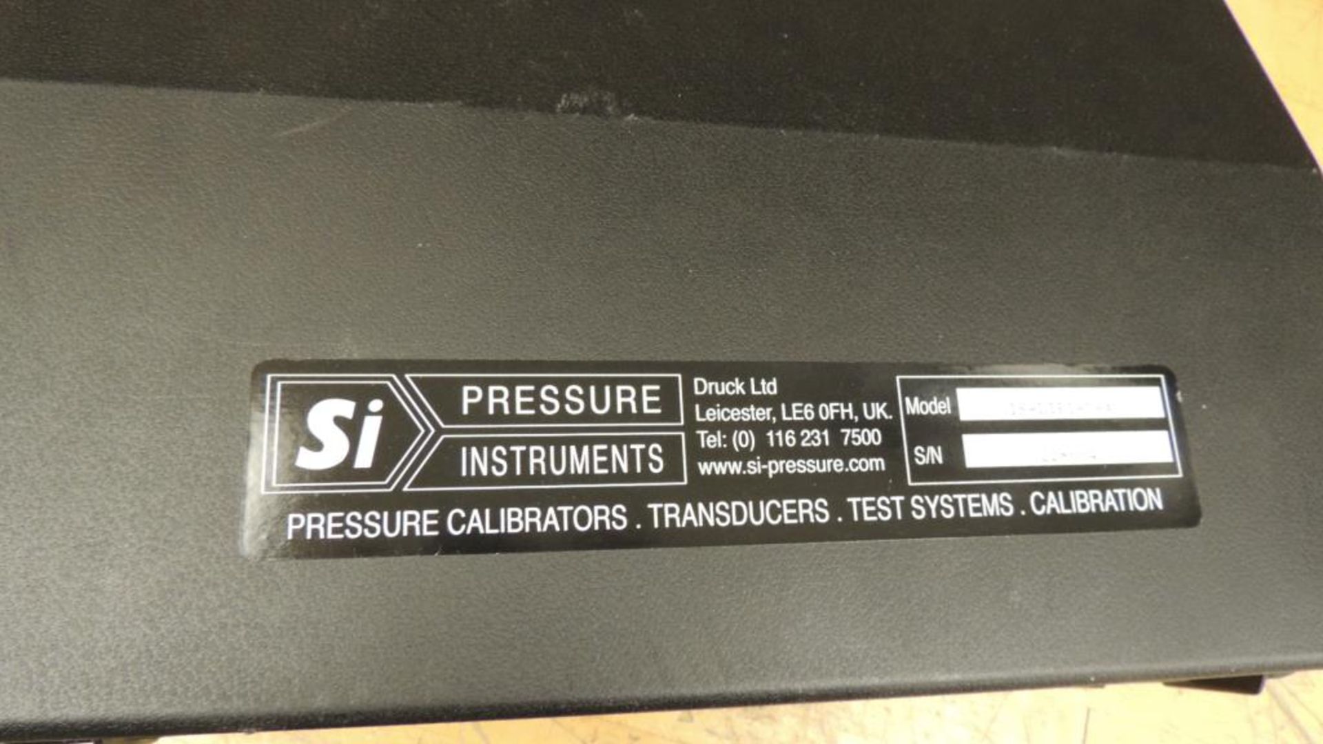 SI Pressure Instruments IS-LPT1-USA Calibrator; pressure test system. HIT# 2192782. Loc: 710. - Image 5 of 6