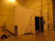 Walk-in Cooler; Walk-in Cooler, 22x 22 x 12 (ft.). HIT# 2223113. Loc: B21 Asset Located at 64 Maple