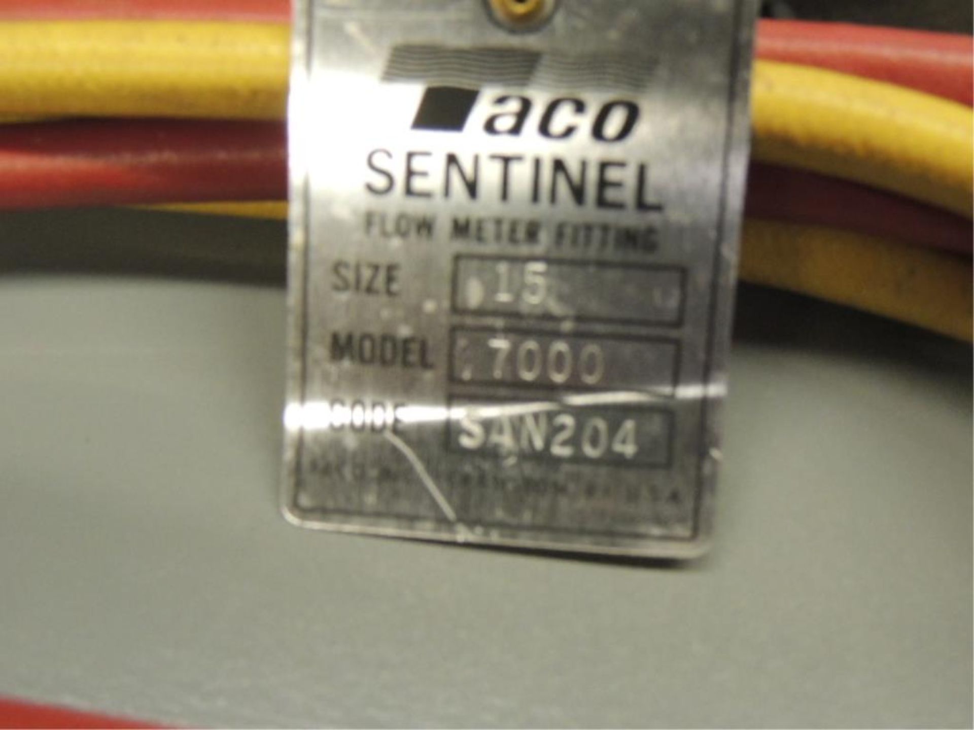 Taco Sentinel 7000 Metering; Size 15 Sentinel flow metering station. HIT# 2192463. Loc: 901 cage. - Image 5 of 7