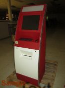 Kiosk Information Systems KT-125 Kiosk; Lot: (4) Thinman Style Standalone Multimedia Kiosks. HIT#