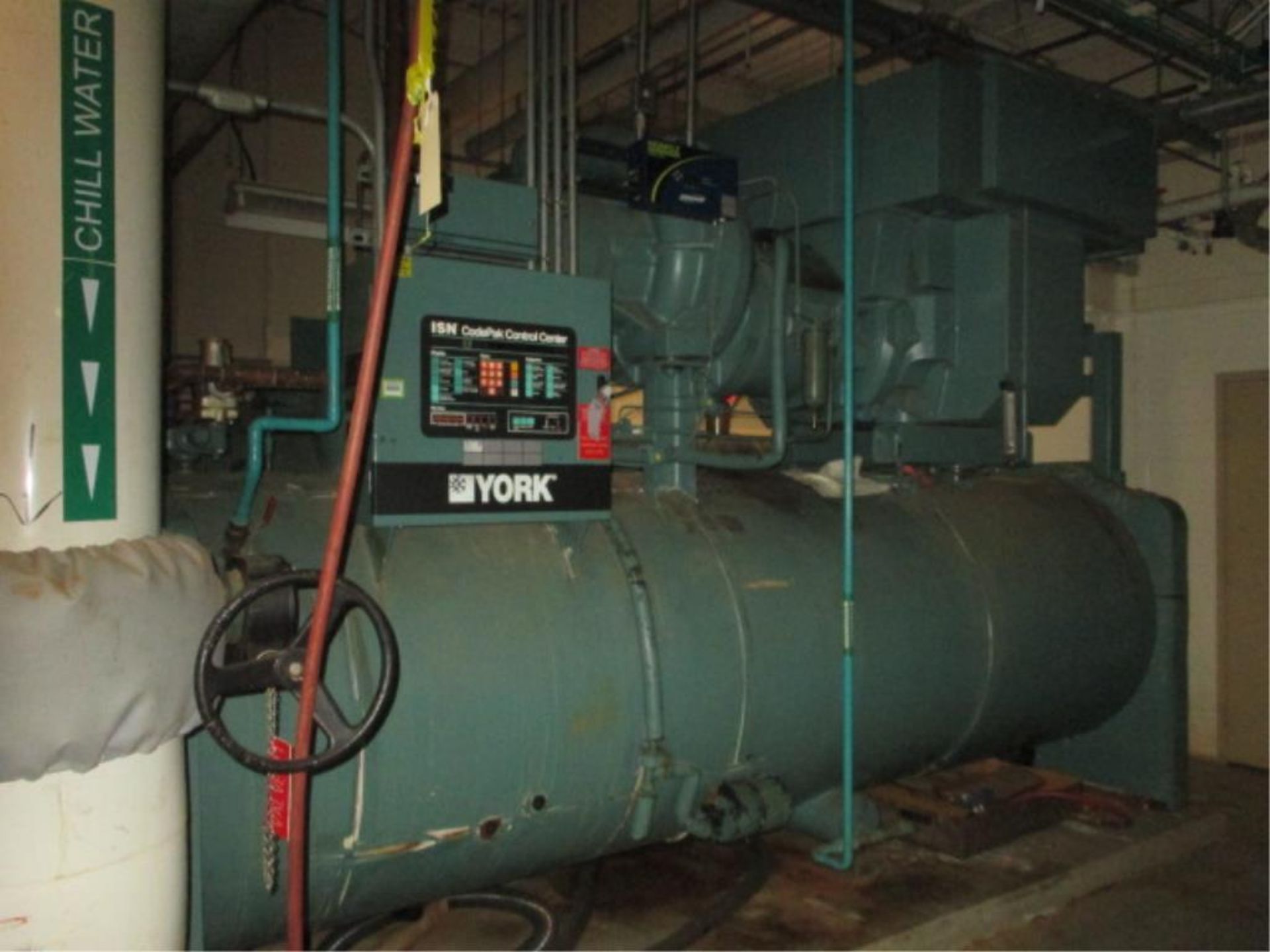 York YKQ1P2H1-CZB Chilling System; Liquid Chilling System / Centrifugal Chiller with 748 H.P.