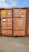 Container / Storage. Conex 20' container and contents, (9) Miller welders need repair, wooden