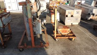 Load Center. Lot: (3) used for bolt heaters, review photos for those that have transformer panel box