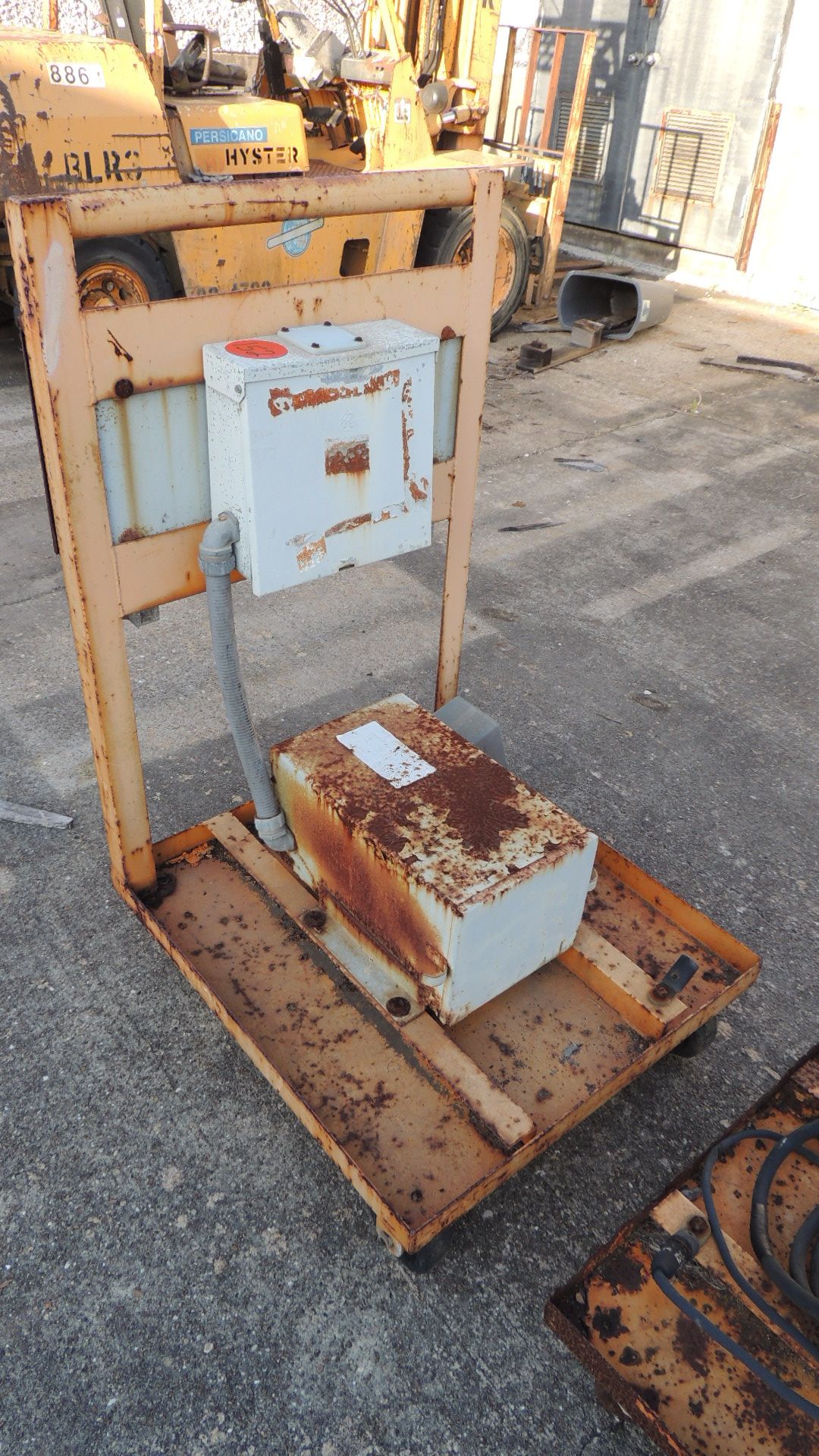 Load Center. Lot: (3) used for bolt heaters, review photos for those that have transformer panel box - Image 6 of 7