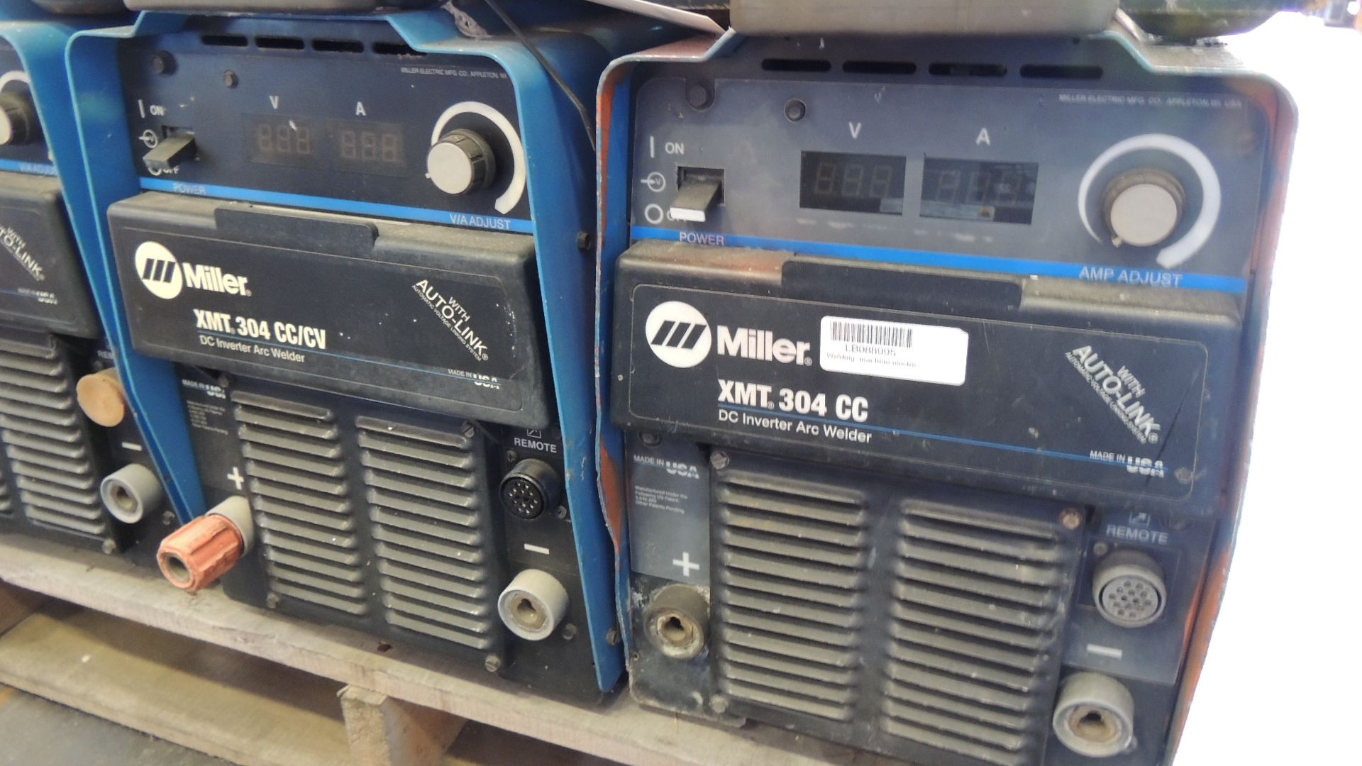 Welders. Miller Lot: (12) welders total-all need repair. Models XMT 304CC, XMT 300CC. XMT 304CC/ - Image 8 of 9