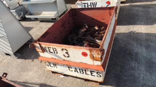 Metal Container w/ Contents, 36"x48"x26", approximately 60 impact sockets and hammer wrenches. HIT#