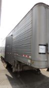 Trailer, Break/Office. Great Dane 730TDS 40. Year: 1986; 40' drop deck w/ contents, AC , fold down