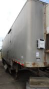 Trailer, Break/Office. Fruehauf W131/2-N6-F2-40. Year: 1981; 40' drop deck w/ contents, AC , fold